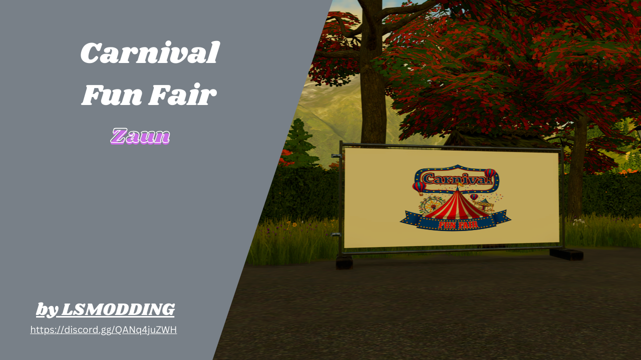 Carnival Fun Fair Zaun