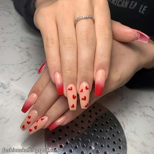 23 Stunning Red Ombre Nail Designs You’ll Love
