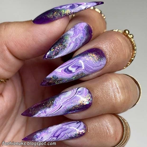 21 Stunning Purple Nail Designs You’ll Want to Try Right Now
