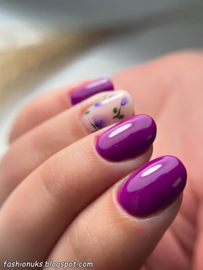 21 Stunning Purple Nail Designs You’ll Want to Try Right Now