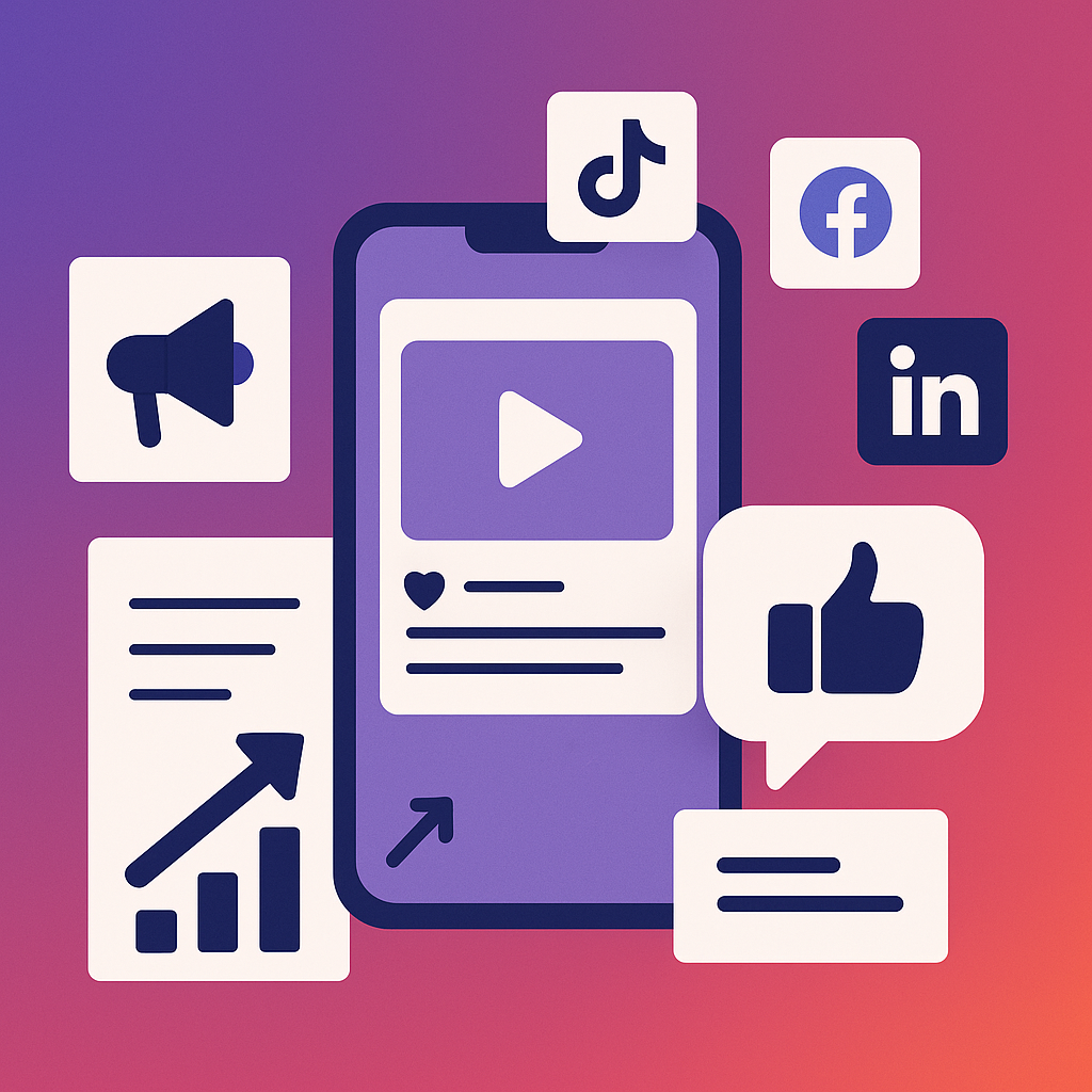 Hero image for Social Media Marketing service - Partner von Nozay