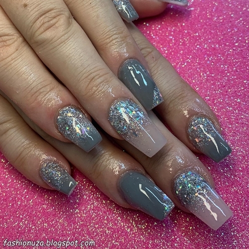 23 Pretty Grey Nail Designs to Try in 2025