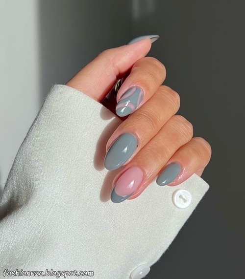 23 Pretty Grey Nail Designs to Try in 2025