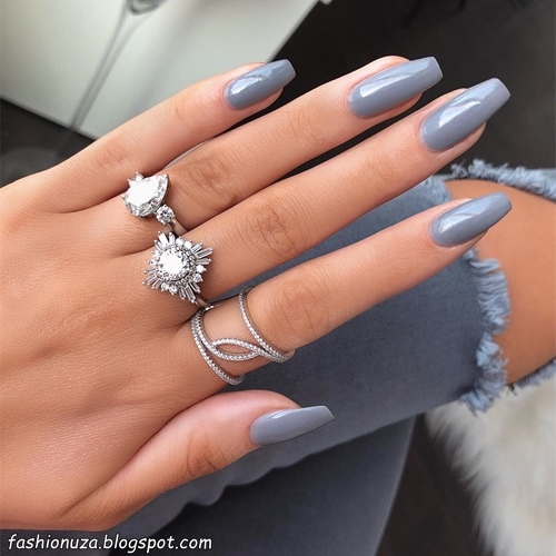 23 Pretty Grey Nail Designs to Try in 2025