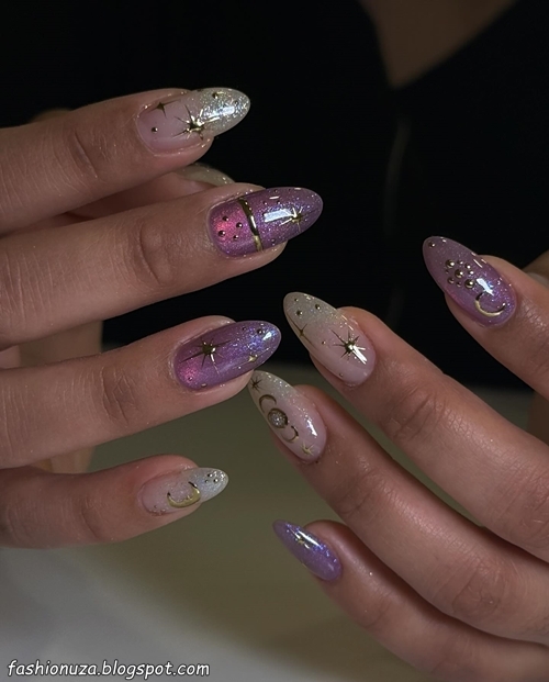 23 Cute Galaxy Nails Designs and Out-Of-This-World Ideas