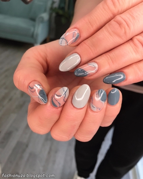 23 Pretty Grey Nail Designs to Try in 2025