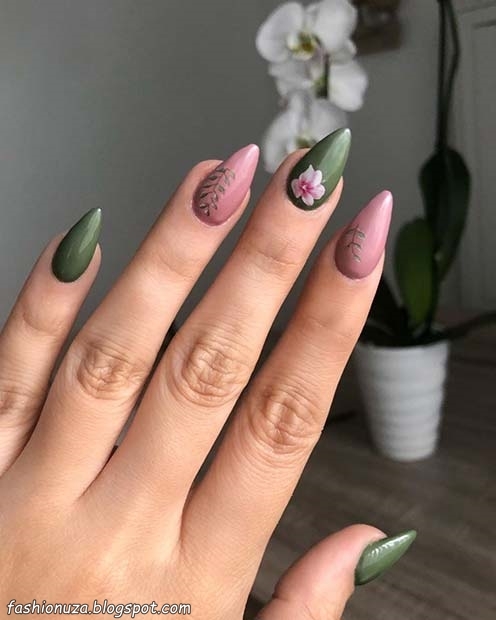 23 Olive Green Nail Colors That Are Perfect for Fall 2025