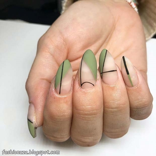 23 Olive Green Nail Colors That Are Perfect for Fall 2025