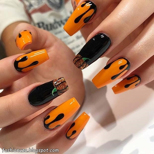 23 Most Beautiful Halloween Acrylic Nail Ideas for 2025