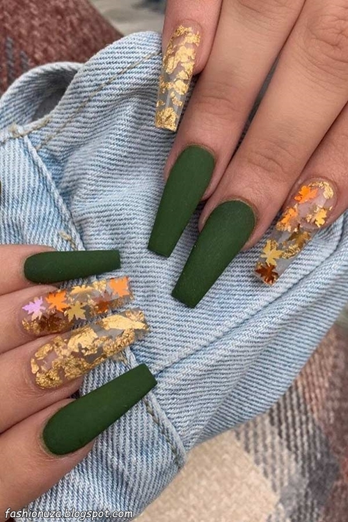 23 Olive Green Nail Colors That Are Perfect for Fall 2025