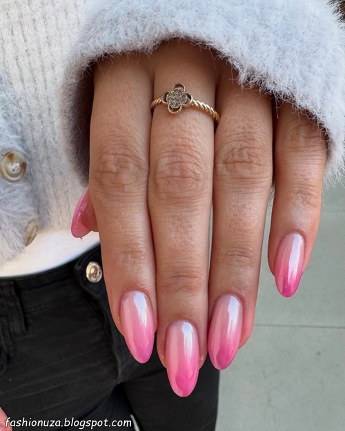 26 Awesome Pink Ombre Nails Are Taking Over 2025