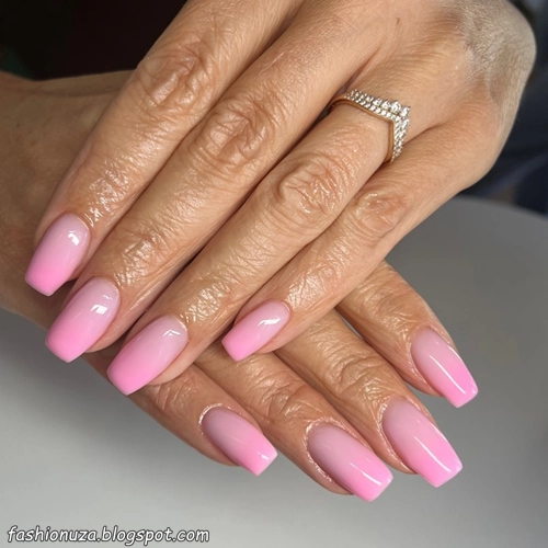 26 Awesome Pink Ombre Nails Are Taking Over 2025