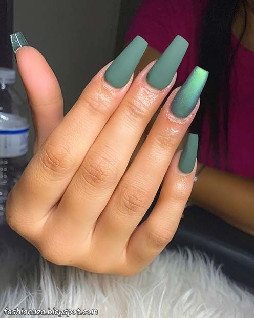 23 Olive Green Nail Colors That Are Perfect for Fall 2025