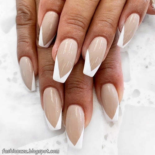 23 Amazing White Nail Tips 2025 To Be In Style