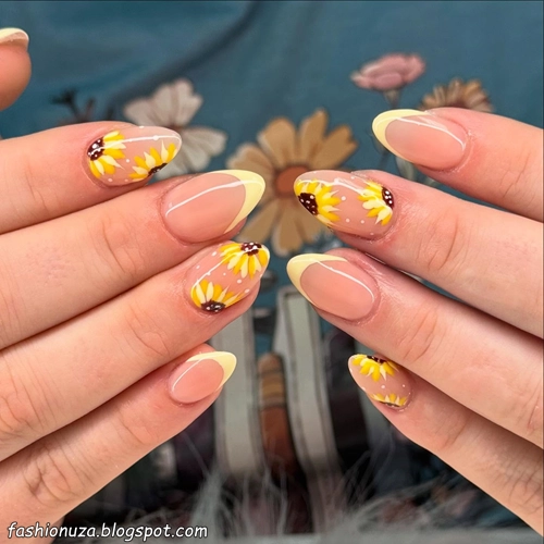 23 Sunflower Nail Art Ideas 2025 That Will Make Everyone Jealous