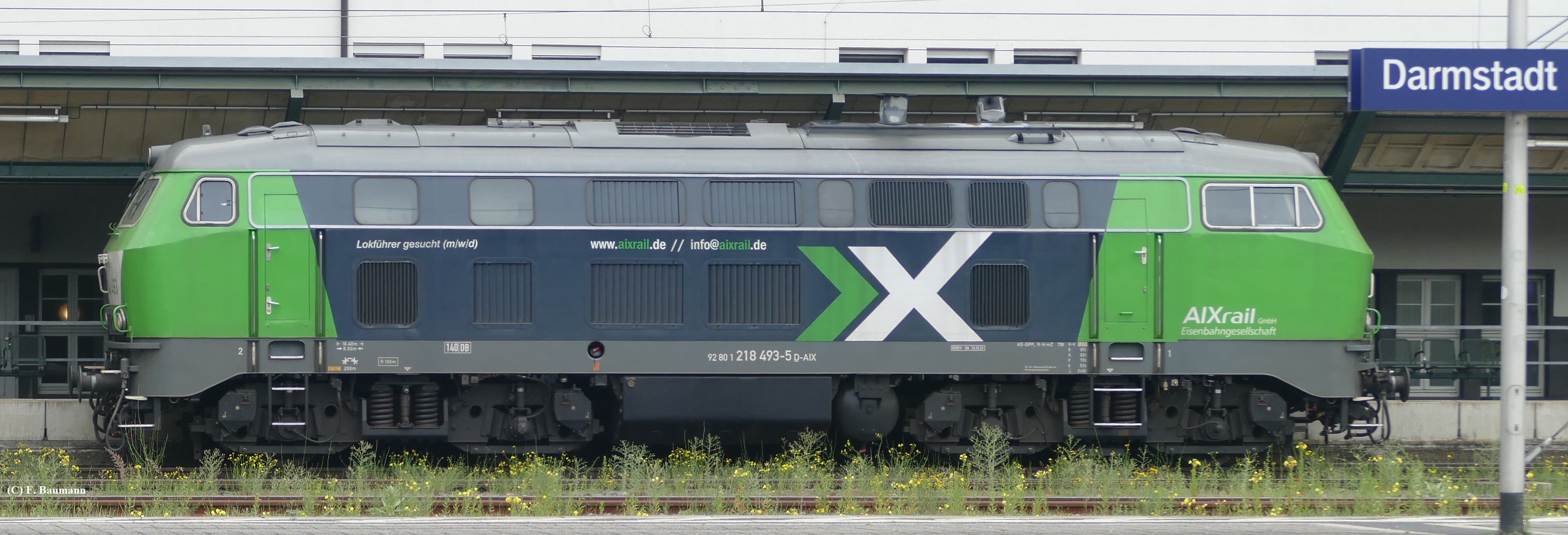 Drehscheibe Online Foren :: 03/02 - Bild-Sichtungen :: aixrail 218 493 ...