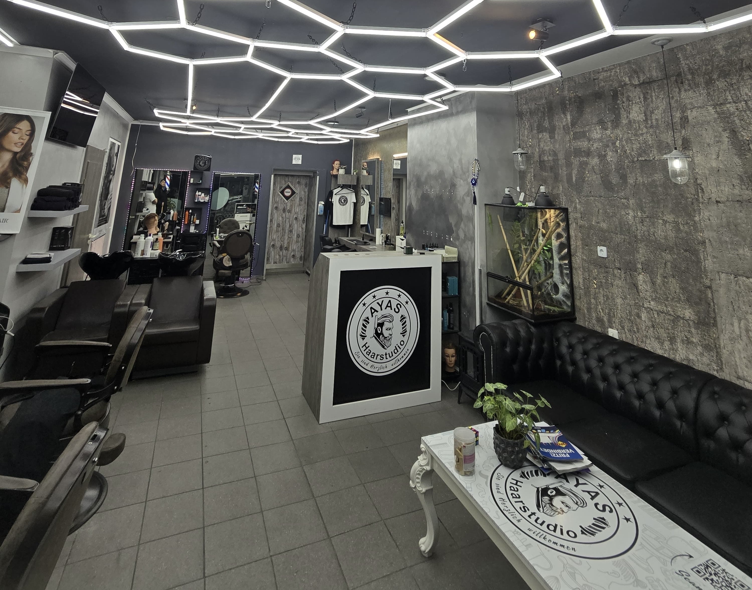 Ayas Haarstudio Salon Innenansicht