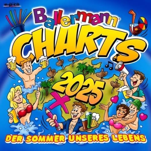 Ballermann Charts Top 50 - Die Hits des Sommers 2025 (2025) Preview