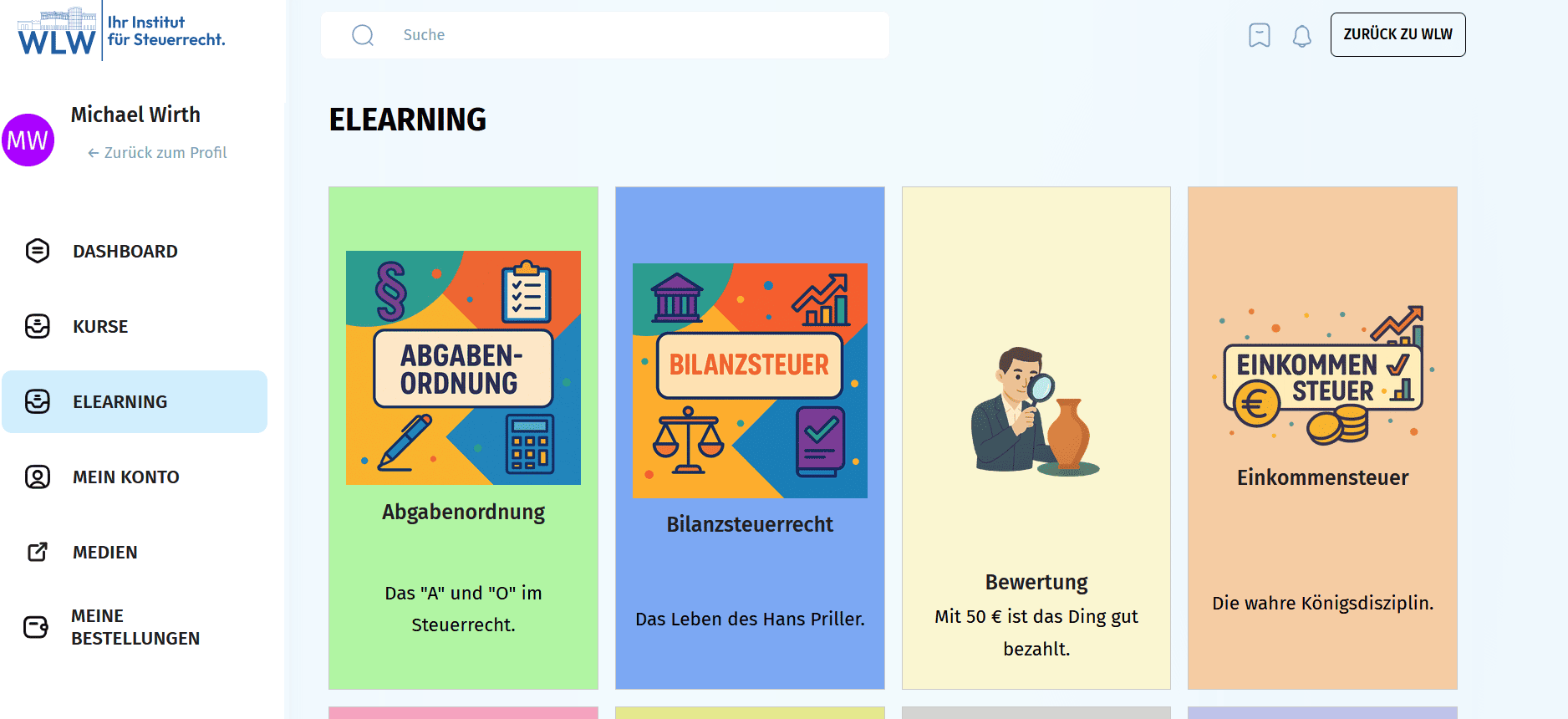 WLW+ Online Lernplattform