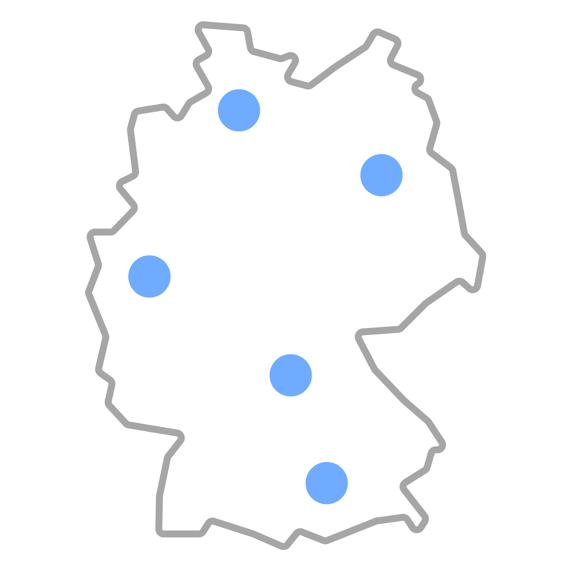 WLW Standorte Deutschlandkarte