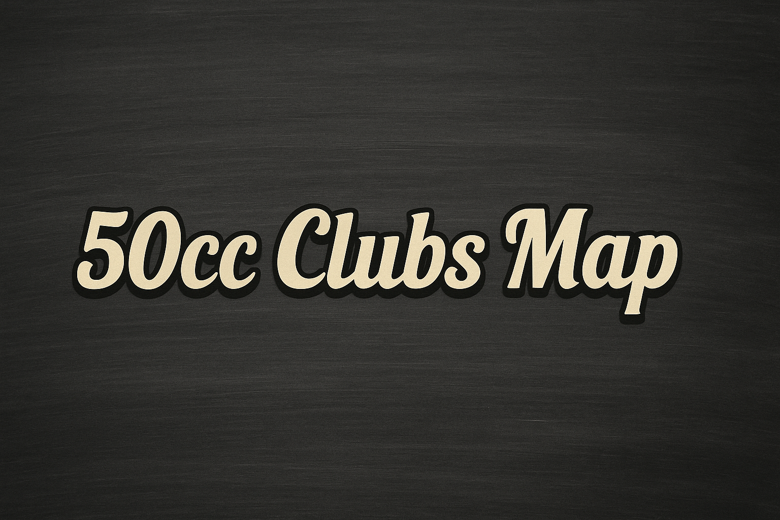 50cc Clubs Map