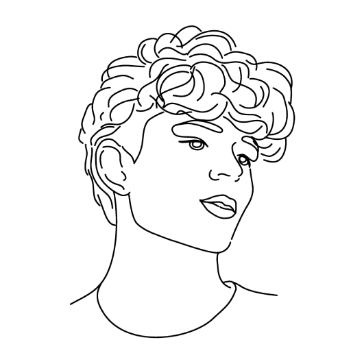 FluffyCurls Logo