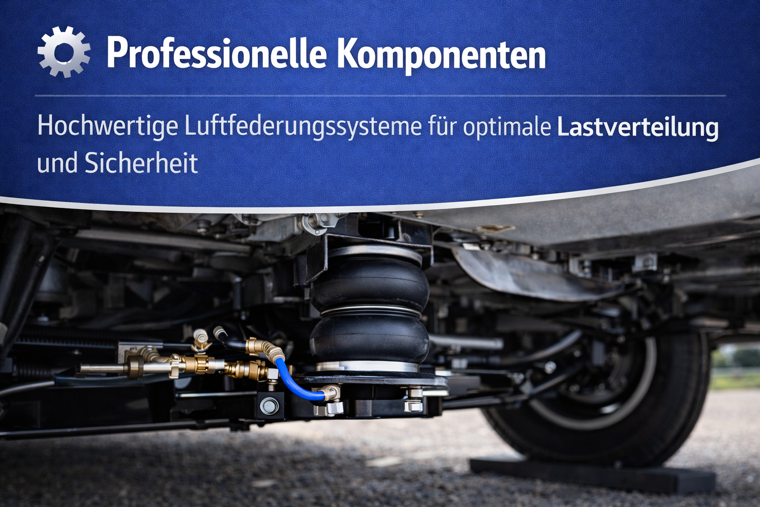 Luftfederungssystem Komponenten und Installation