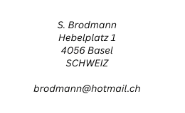 Kontaktinformationen