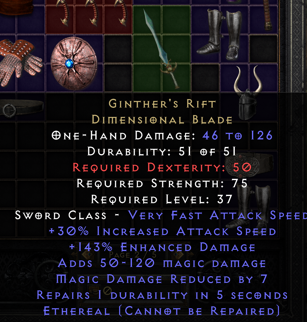 Eth Ginthers Rift - Topic - d2jsp