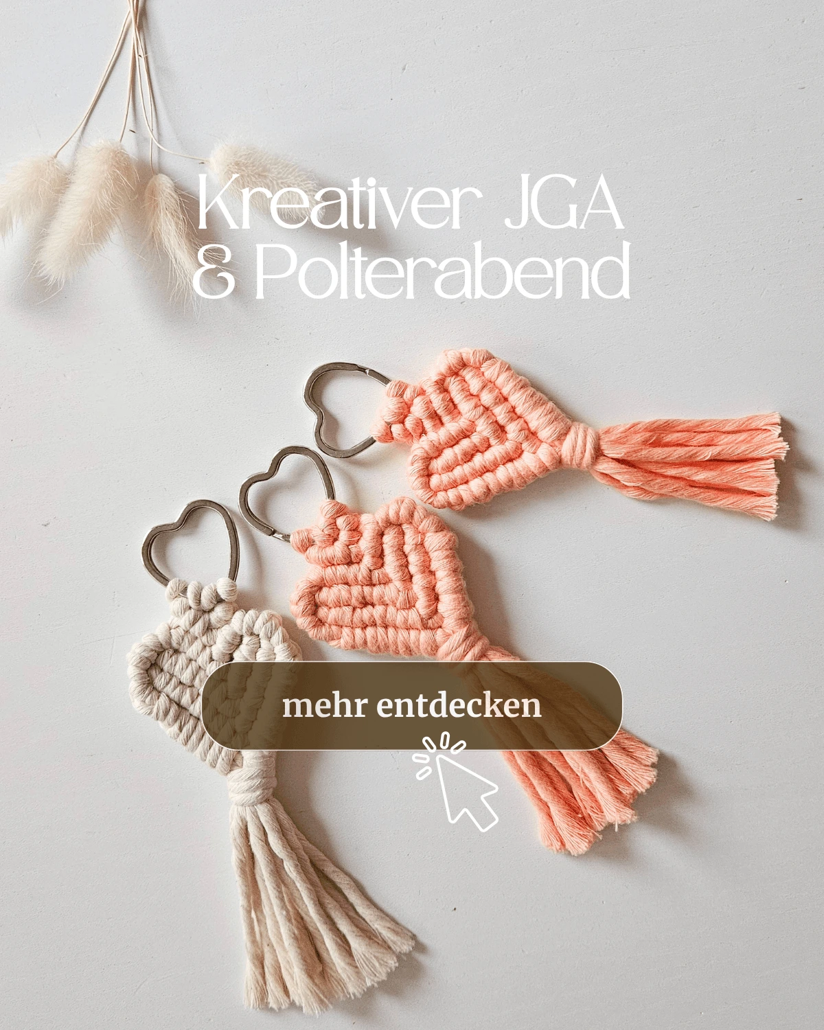 Makramee Workshop für Junggesellinnenabschied und Polterabend in St. Gallen