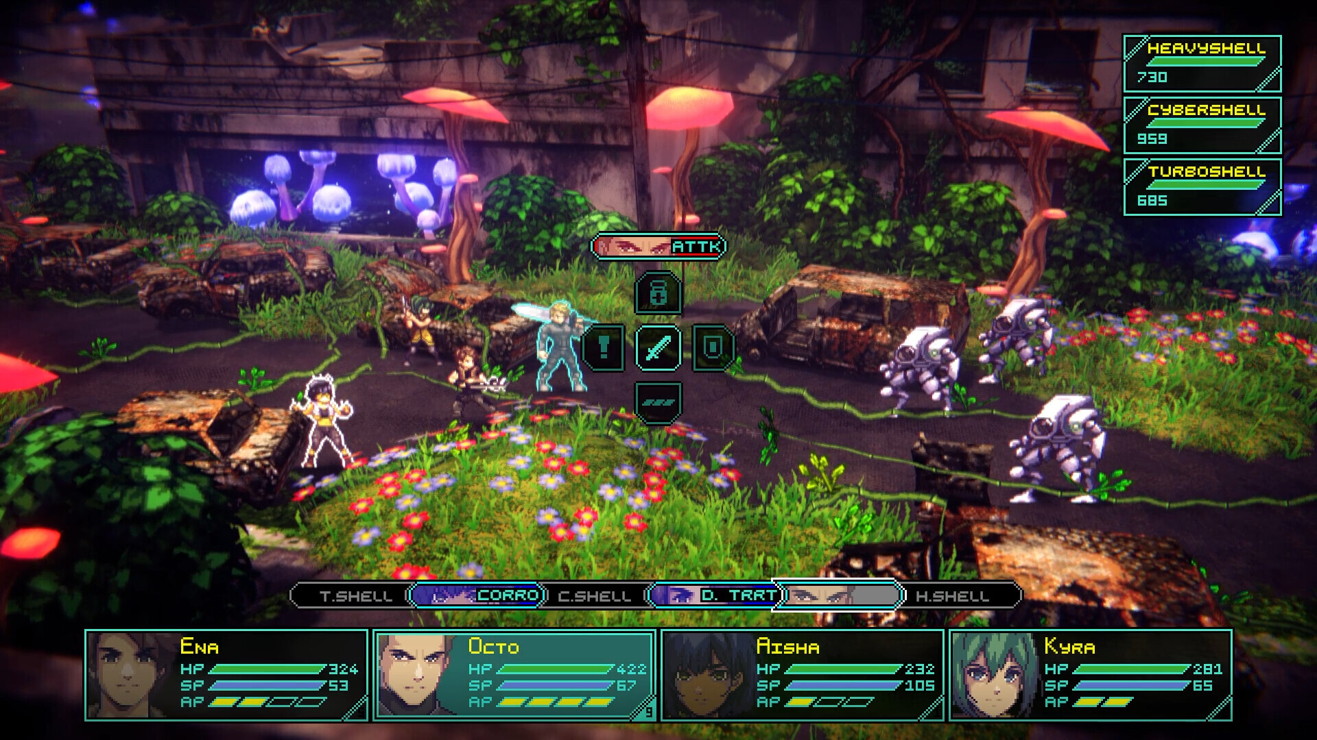 Full Circle: a super stylish turn-based RPG for fans of 32-bit pixelart ...
