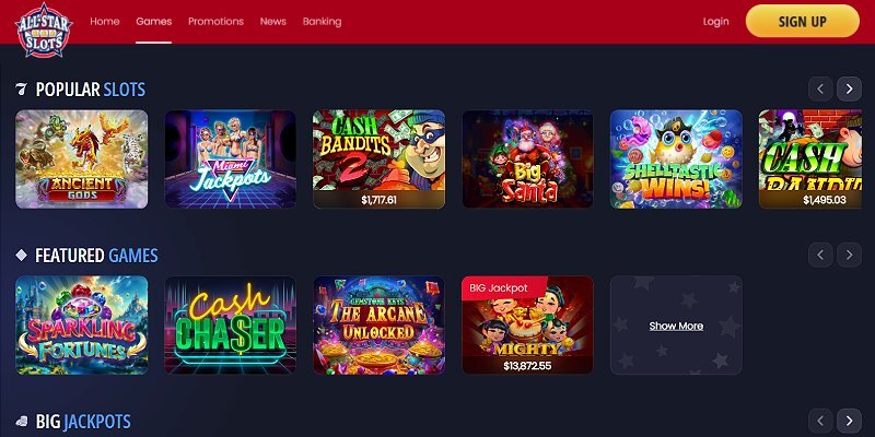 All Star Slots online casino