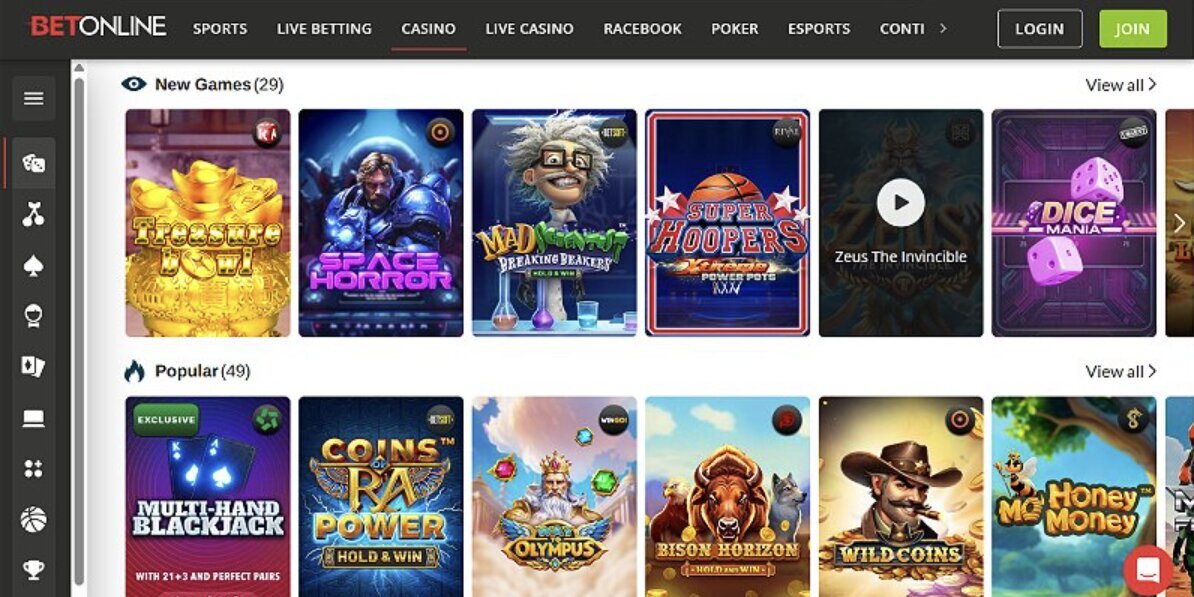 BetOnline Online Casino
