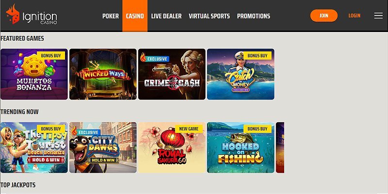 Ignition online casino