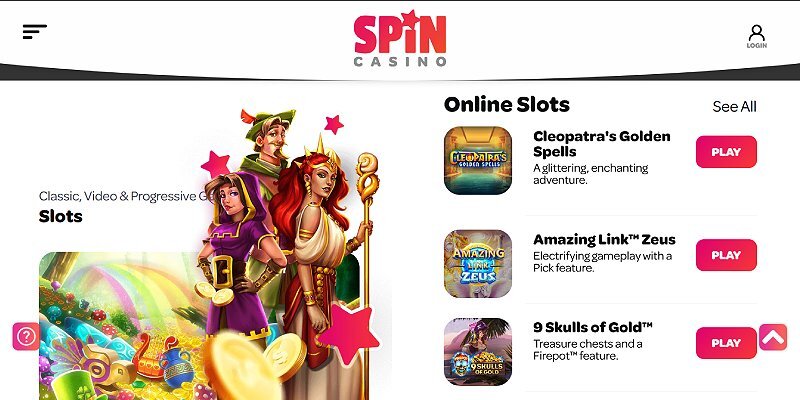Spin Casino online slots