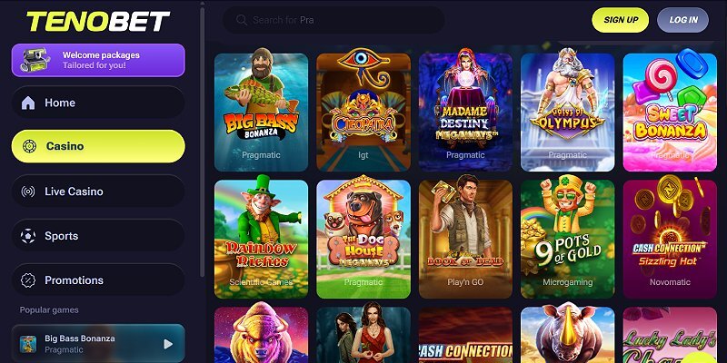 TenoBet online casino