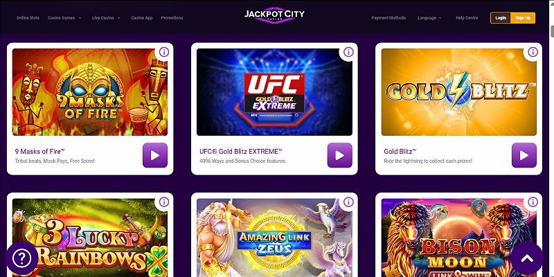 Jackpot City online casino