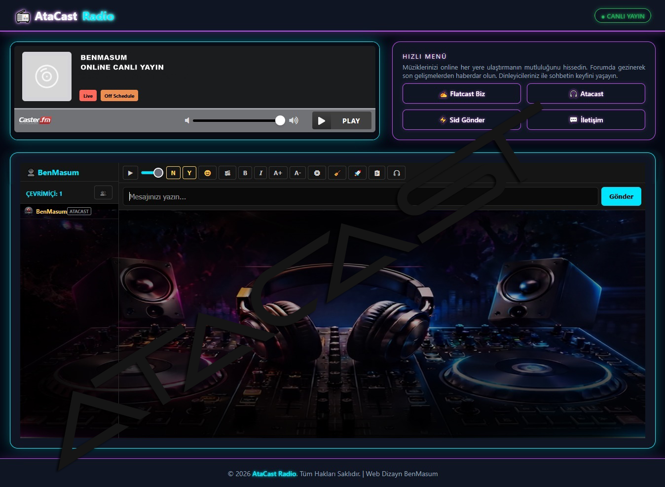 BenMasum - ATACAST Uyumlu Modern Neon İndex11