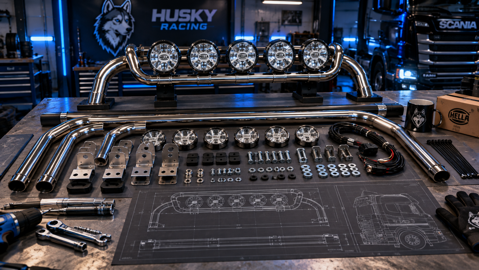 Husky Modding
