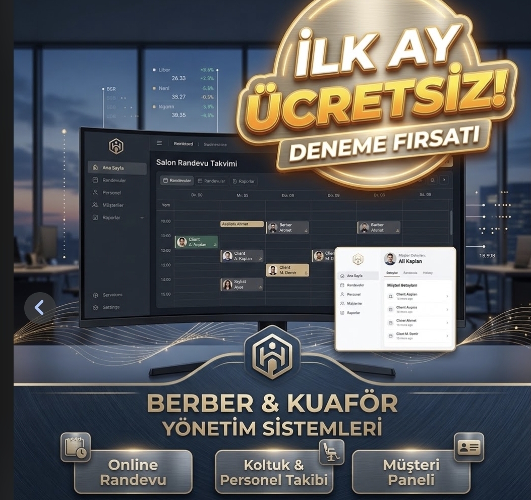 Berber & Kuaför Sitesi