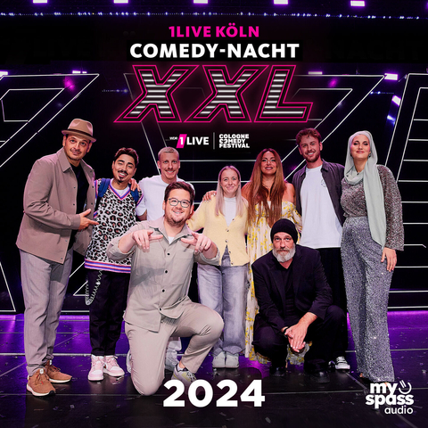 1Live K&ouml;ln Comedy Nacht XXL 2024 - Europas gr&ouml;&szlig;te Comedy-Mixshow
